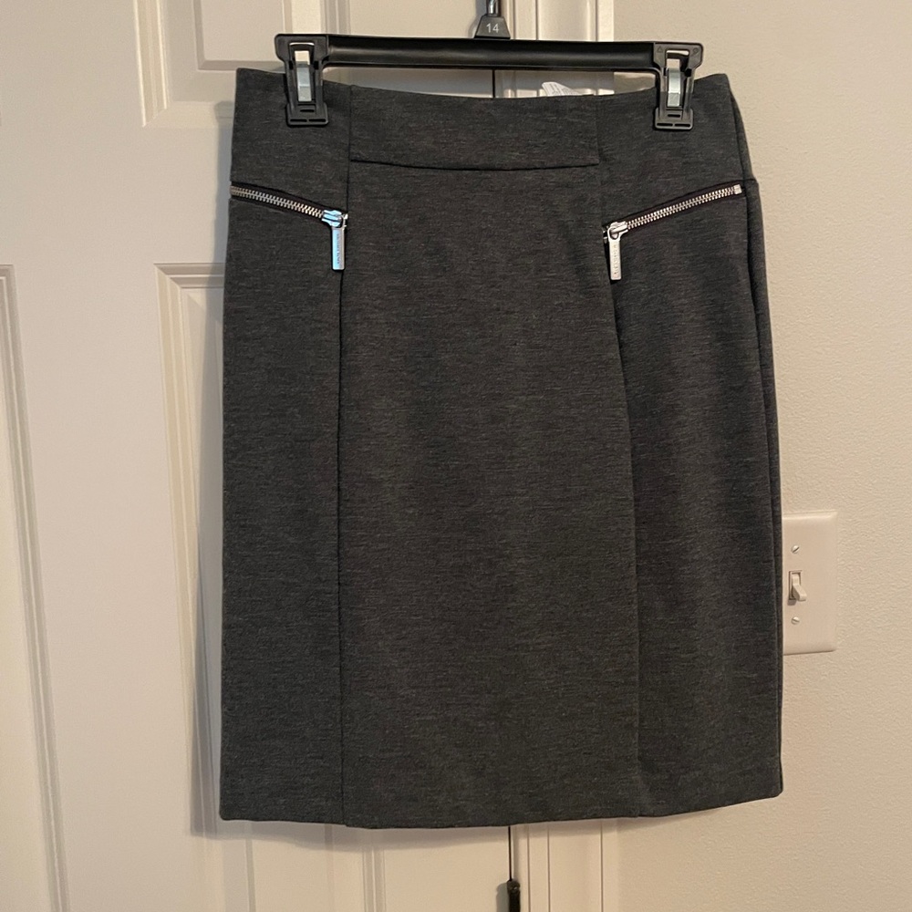 Gray Michael Kors pencil skirt
